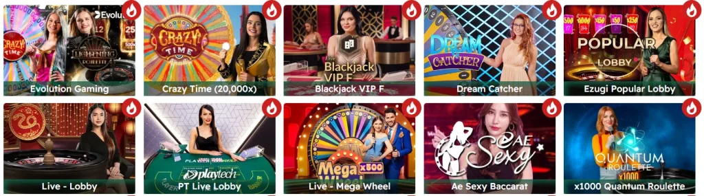 Krikya Casino Games & Live Casino